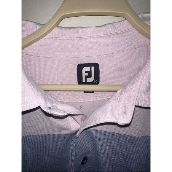 FootJoy Birdseye Jacquard‎ Color Block Self Collar 2XL - Picture 2 of 4